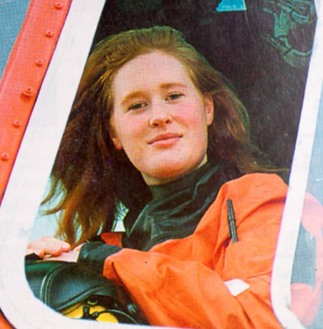 Dara Fitzpatrick as pictured in the pages of Afloat in 1994