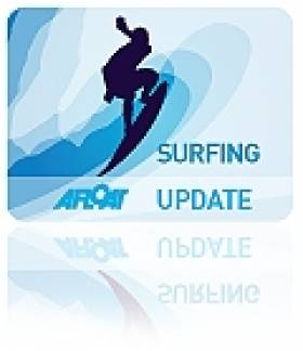 Cornish Surf Pro Rides Ireland&#039;s Immense Winter Waves