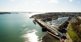 Milford Waterfront in Pembrokeshire, south Wales is a key part of the Port of Milford Haven diversification strategy