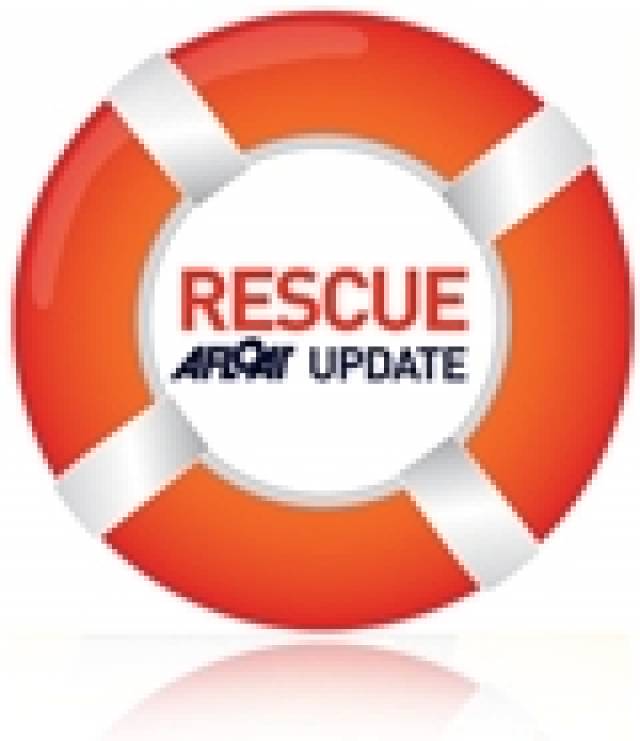 RNLI Lifeguards Rescue Kitesurfer On Benone Strand