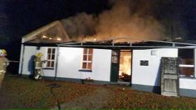 Strangford Sailing Club was gutted by fire in September 2017