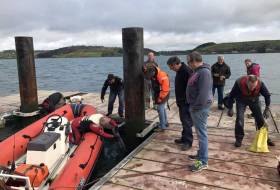 The Lower Aghada Pier Development Group are reminding boaters to make the pier a port of call as the pontoon is now reinstalled