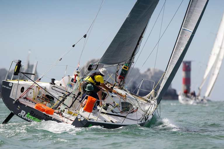 Open to COVID-19 compliant crews following Government regulations in both the Two Handed and Family/household classes the RORC Race the Wight takes place on Saturday 1st August