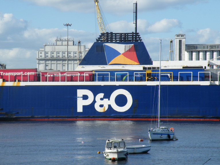 P&O Ferries operates the Dublin-Liverpool route