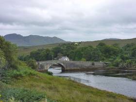 Lackagh Bridge near Glen Lough in Co Donegal