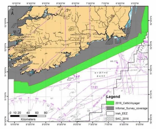 Marine Notice: Hydrographic & Geophysical Survey Off Mayo Coast, Celtic Sea & Irish Sea