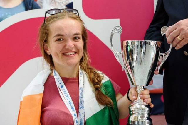 Kinsale's Gina Griffin, the World Disabled Sailing Championships sailor came second overall in the European 2.4 Para section at Gydnya, Poland Regatta in 2017