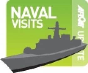 Royal Naval Frigate Visits Dublin Port In Advance of Rugby Encounter