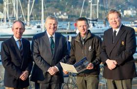 ICRA Champs launched – Event Chairman Paul Tingle, ISA President Jack Roy, ICRA Commodore Simon McGibney and Royal Cork Admiral John Roche