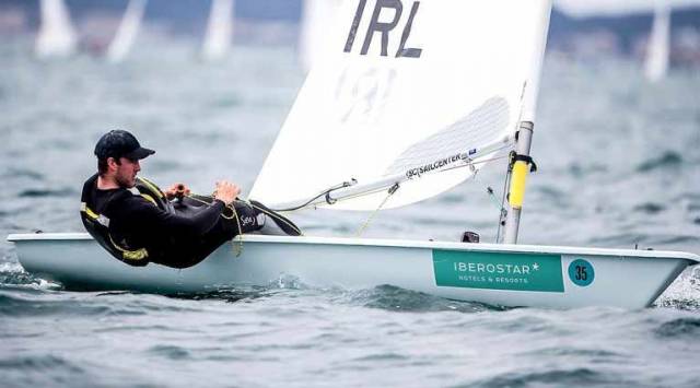 Laser sailor Finn Lynch will be hoping for another gold fleet finish in Hyeres, France next Week
