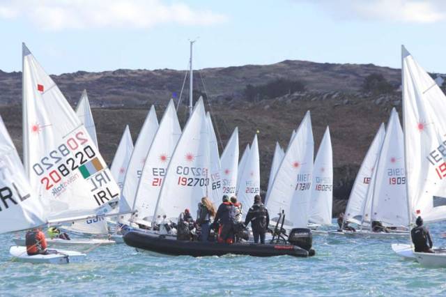 Baltimore Sailing Club played host again this Easter to the first Provincial event on the Irish Laser calendar