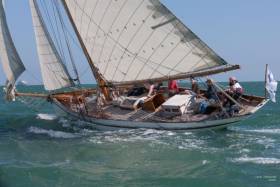 Oldest boat in the 2016 RTI Race, Thalia that has 19th century links to Royal Cork Yacht Club