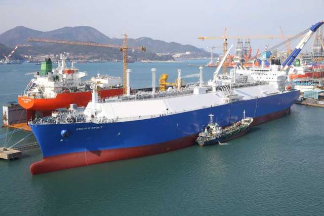 A Teekay LNG ship - In the first year of a partnership with NMCI, there will be 12 cadet sponsorships