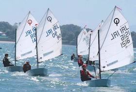 Optimist sailors will  contest ten races during the five-day event at Lough Derg Yacht Club