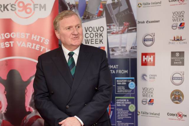 IS President Jack Roy speaking at last week's Volvo Cork Week Launch. The abiding impression of Saturday’s IS AGM was that our President has put his enthusiasm and energy into the task of serving all Irish sailing with his customary dedication and enjoyment
