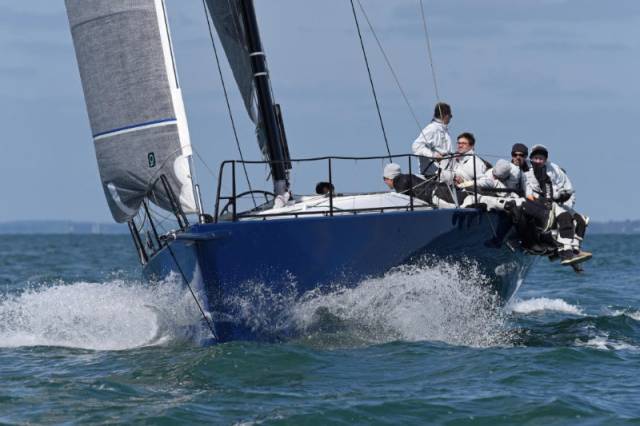 Christoph Avenarius & Gorm Gondesen's German Ker 46, Shakti took Line Honours, Class IRC Zero and the overall win for the best corrected time under IRC for the fleet