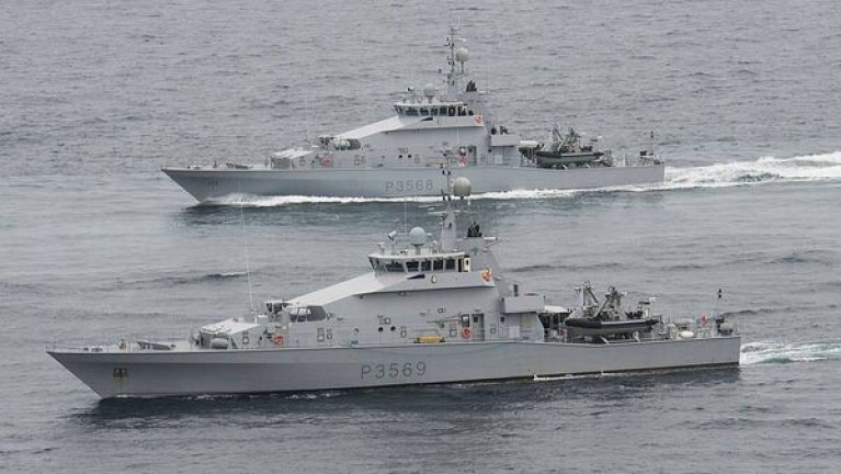 The Lake-class inshore patrol vessels (55m/180ft) similar to the ones that could be purchased by the Irish defence forces. 