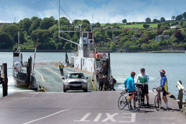 Carrigaloe of the River Lee car-ferry service AFLOAT adds trades as Cross River Ferries connecting Glenbrook and Carrigaloe (near Cobh on Great Island). The pair of former Scottish serving Isle of Skye ferries became redundant following the completion of a fixed link with the building of a road-bridge and since 1993 the ferries have run on the Irish service involving a short 4-minute hop across the Lee.