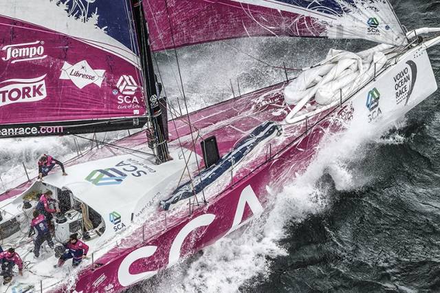 The move follows the success of Team SCA’s 2014-15 campaign, which saw an all-female crew finish third in the In-Port Race series and become the first to win an offshore leg in 25 years – but still saw a ceiling in their offshore performance overall without being able to learn from the more experienced sailors once out on the ocean