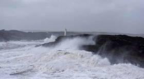 Ophelia strikes West Cork. In normal weather, the white day-mark of Baltimore Beacon stands serenely well above the sea, guiding mariners into the popular West Cork harbour. But yesterday – as recorded by noted Baltimore sailor and restaurateur Youen Jacob – Storm Ophelia ensured it was well-salted