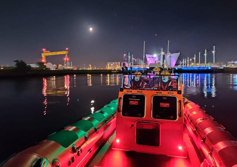 Lagan Search &amp; Rescue in Belfast Harbour