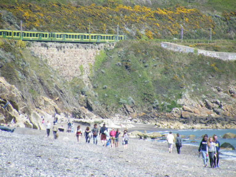 After an absence of five years, Killiney Beach, Co. Dublin was given a Blue Flag among the record 93 awarded nationwide