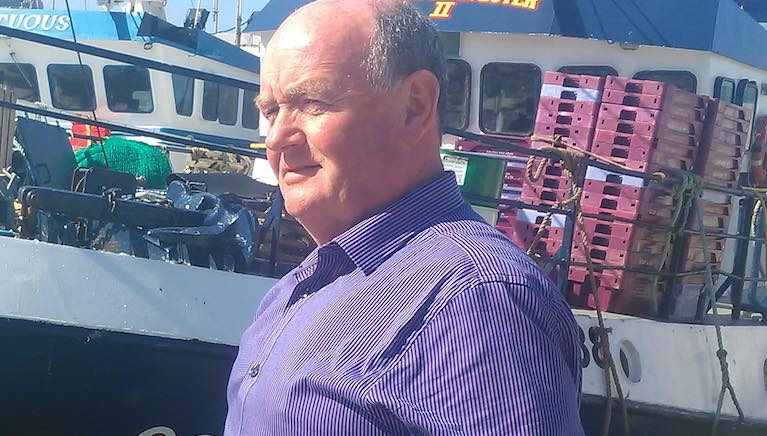 Fishing industry leader Hugo Boyle