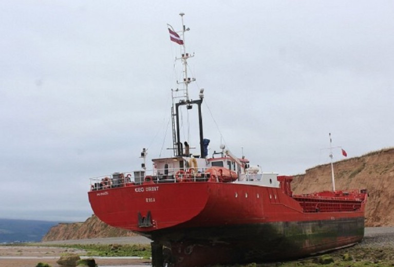 The Isle of Man Ship Registry confirms investigation into the beaching of the cargo ship, CEG Orbit (as above). The investigation will be carried out on behalf of Latvian authorities.