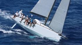 France Blue: In February&#039;s RORC Caribbean 600, Eric De Turckheim&#039;s well-travelled A13, Teasing Machine finished third overall and won IRC 1. This moning, she was an early finisher in the Round Ireland race and is a club house leader in IRC one