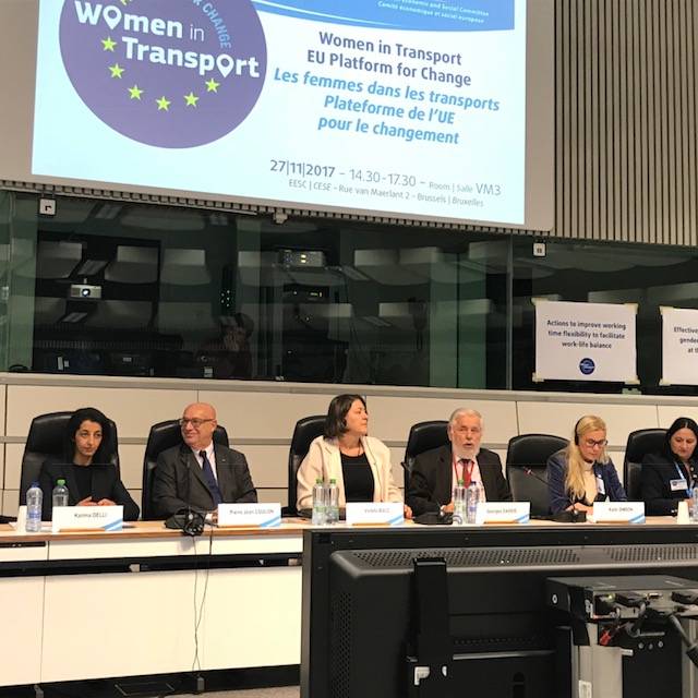 EU officials at this week's meeting to launch "Women in Transport" a new platform aimed at strengthening employment and equal opportunities for both women and men in the transport sector.