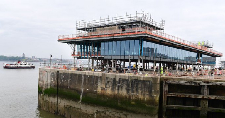 Work on the new Isle of Man ferry terminal in Liverpool initially began in November 2019 and was expected to have been completed by August 2021, but delays have seen the completion date moved back. 