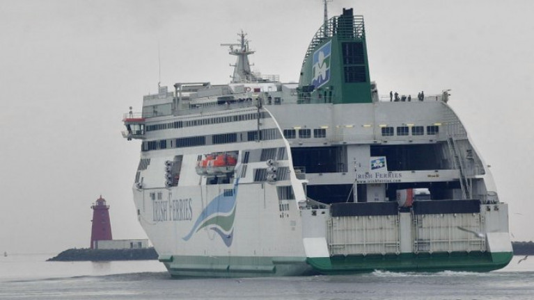 EU-UK border checks from January mean that transport companies and hauliers face delays at British ports on the Irish Sea (ferry above) and English Channel, potentially disrupting the fastest and cheapest transit route currently between Ireland and mainland Europe.
