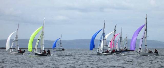 When the weather settled down, the RS 400 class had excellent racing in the RS Western Regatta at Galway Bay SC.