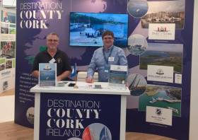 The Destination County Cork stand at Southampton. The boat show runs till this Sunday