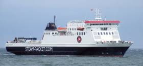 Ben-My-Chree, the Isle of Man Steam Packet ferry returned to service today following a biennial overhaul