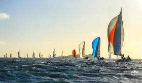Record numbers participated in December&#039;s Winter Sailing Series on Dublin Bay