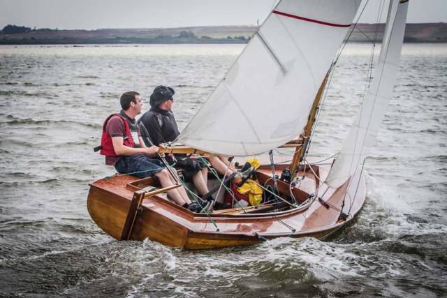 Dublin Bay Mermaid 188 ‘Innocence’ helmed by Darragh McCormack with crew Cathal McMahon and Mark McCormack, pictured here sailing at the 2016 Mermaid Munster Championship at Foynes Yacht Club, which they won overall