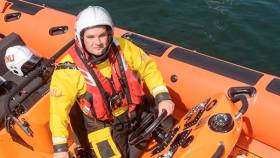 Newly appointed Kinsale RNLI helm Jonathan Connor