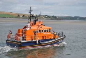File photo of Courtmacsherry’s all-weather lifeboat