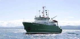 The Marine Institute&#039;s Celtic Voyager has been assisting in the search for the wreckage of RII6