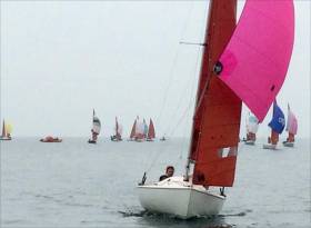  Light winds of force 2 or less prevailed at the Squib UK Nationals in Torquay