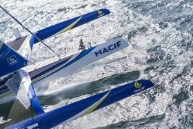 Gabart sailed a total distance of 4,634 miles at an average speed of 23.11 knots in a remarkable voyage