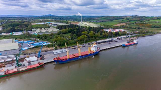 Belview, Co. Kilkenny is the main terminal at the Port of Waterford where planning permission has been granted to build bulk-storage facilities.