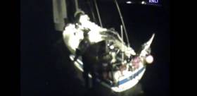 The three women were on passage from Norway to the Caribbean. See video below