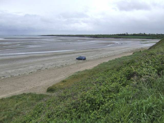 The beach at Gormanston, Co Meath