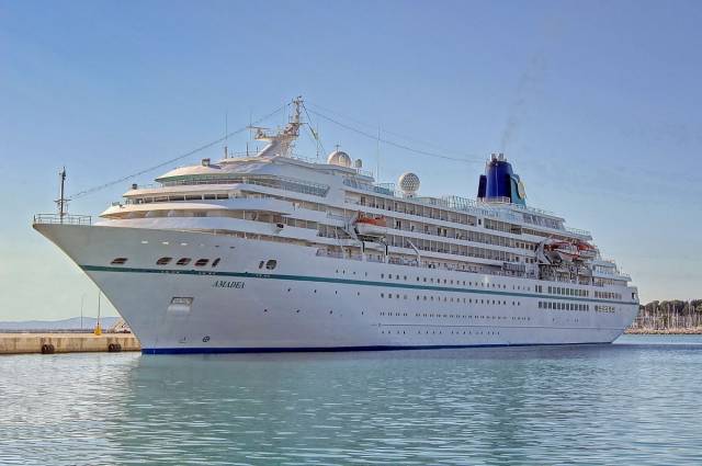 German operated cruiseship Amadea is on call to Dublin today.  