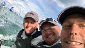 Royal St. George&#039;s Michael O&#039;Connor, Davy Taylor and Ed Cook were the SB20 &#039;Corinthian&#039; World Champions and pick up Afloat&#039;s Sailor of the Month Award