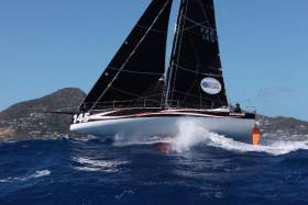 Catherine Pourre&#039;s French Class40 Eärendil sets a new Class40 race record in the RORC Caribbean 600