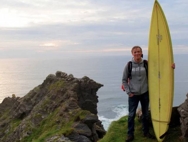 Former surf pro John McCarthy is now a church pastor in Lahinch