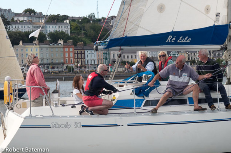 Cruiser acing in the 2020 Cove Sailing Club season in Cork Harbour